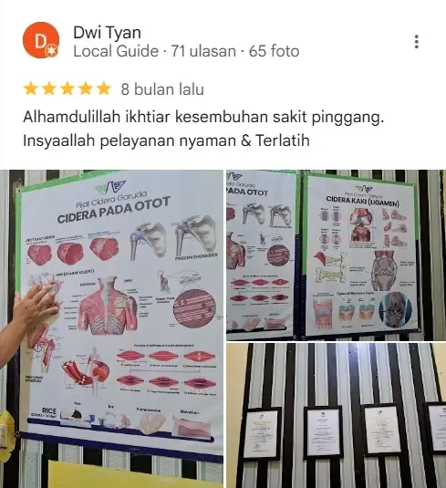Testimoni pasien MCO Garuda Massage